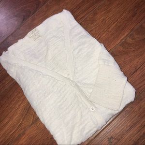 Off White Airspun JCrew Cardigan